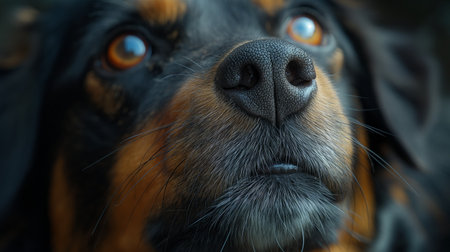 portrait of a dog.の素材