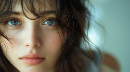 portrait of a woman.の素材