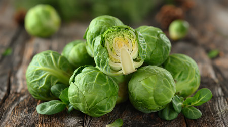 Brussels sprouts.の素材