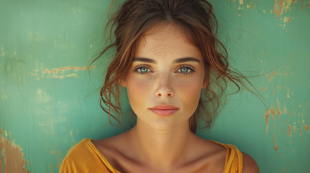 portrait of a woman.の素材