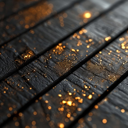 Black background with grunge texture decorated with Shiny golden lines. black gold luxury background.の素材