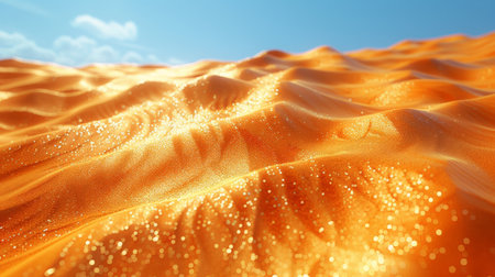 sun over the desert.の素材