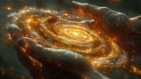 space galaxy background.の素材