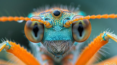 macro life of dragonfly.の素材