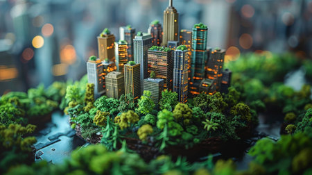 micro world, concept.の素材