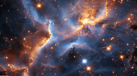 galaxy in space.の素材