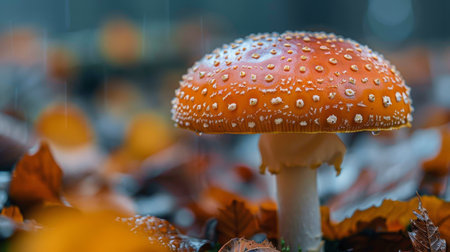 fly agaric mushroom.の素材