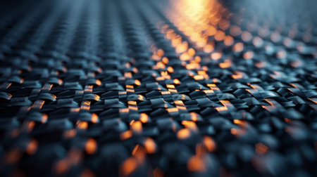 Abstract background with carbon fiber.の素材