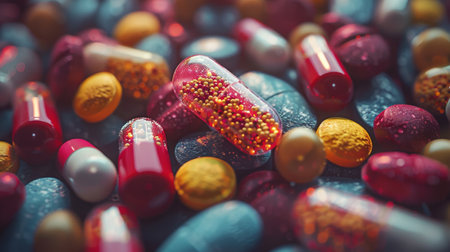 concept for medicine advertising.の素材