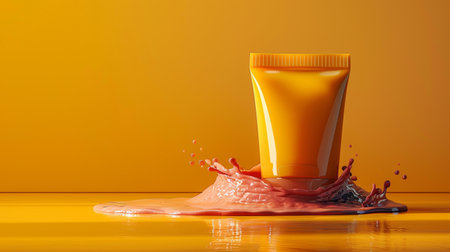 tanning lotion.の素材