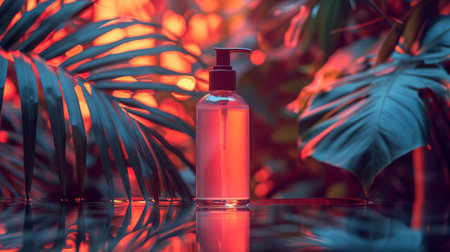 tanning lotion.の素材