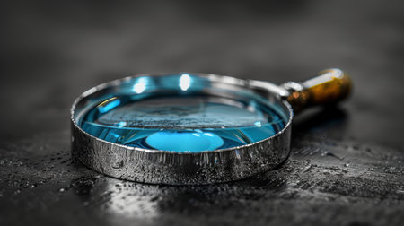 magnifying glass.の素材