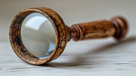 magnifying glass.の素材