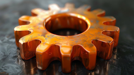 metal mechanical gear.の素材