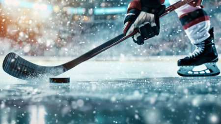 hockey player.の素材