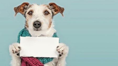 placeholder banner dog.の素材