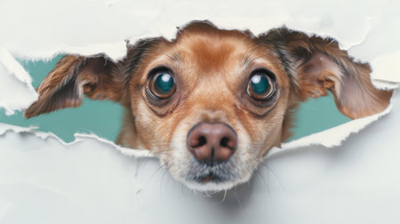 funny puppy.の素材