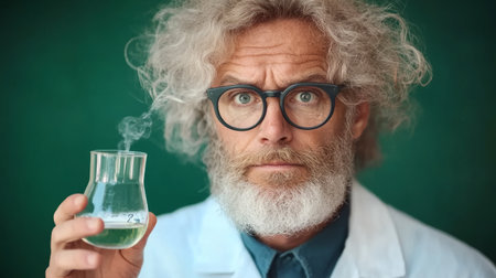 crazy minded scientist.の素材