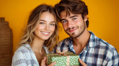 Close up photo of pair in love.の素材