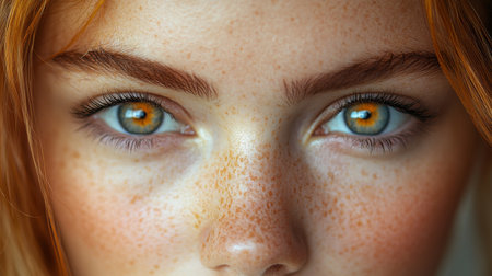 girl with beautiful eyes.の素材