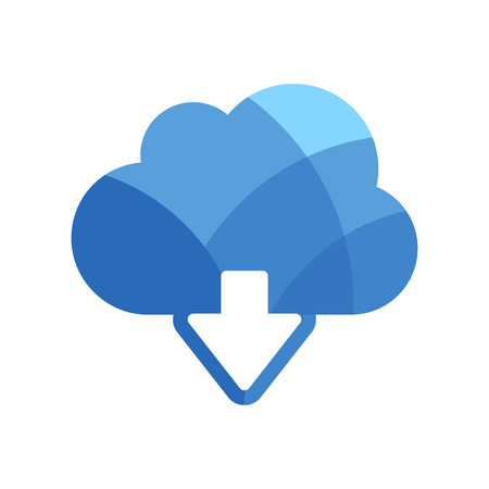 Download cloud vector  iconのイラスト素材
