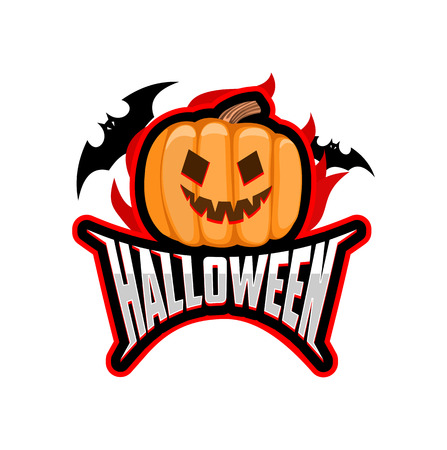 vector scary halloween designのイラスト素材