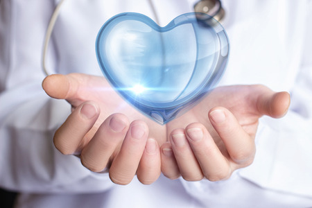Treatment and diagnosis of the heart.の写真素材