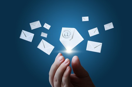 Preview emails.の写真素材