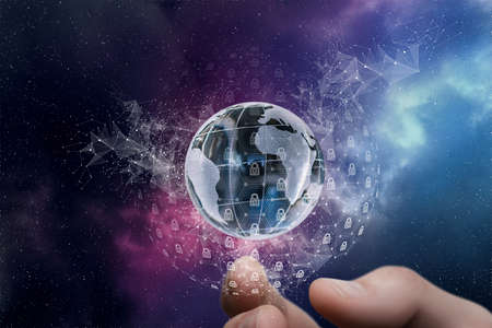 Protection concepts of the global internet in outer space.