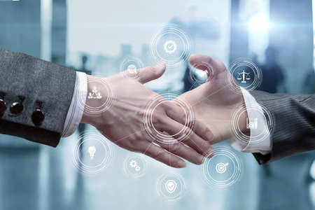 The concept of arrangement and agreement in business.
