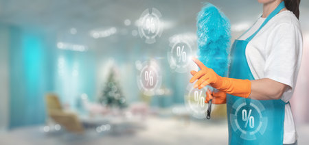 The concept of providing favorable conditions and discounts for cleaning services.