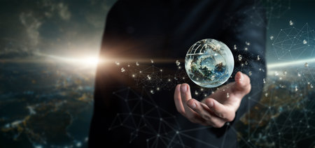 The concept of the foreign exchange market in the world.