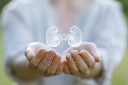 The concept of support and treatment of the kidneys of a human patient.