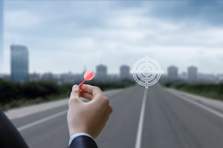 The concept of aiming in business to achieve the goal.