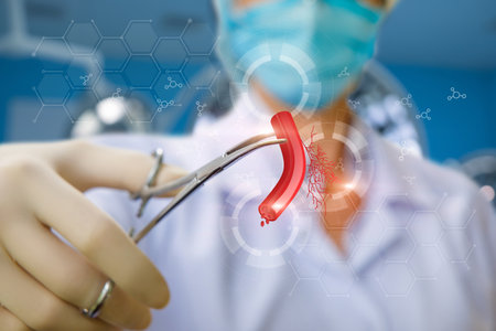 The concept of surgical treatment of vascular disease.の写真素材