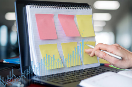 Concept of effective planning for profit growth and development.