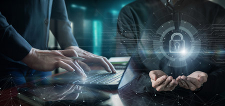 Concept of security and protection of computers and networks.