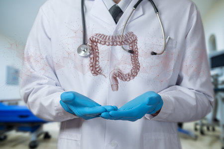 The concept of Virtual medicine and diagnostics. The fusion of medicine and digital technologies aimed at improving healthcare and diagnostics.の写真素材