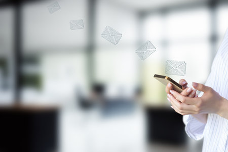 Digital communication and correspondence on the network. The concept of information exchange in the...