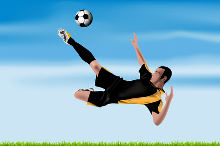 footballのイラスト素材