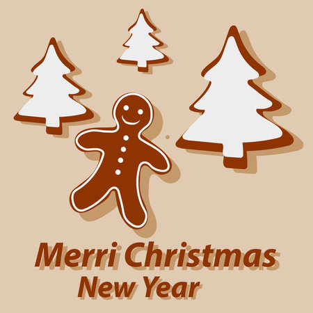 christmas greetingsのイラスト素材