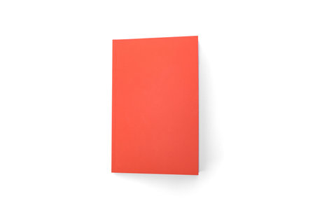 Office notepad isolated on white background.の写真素材