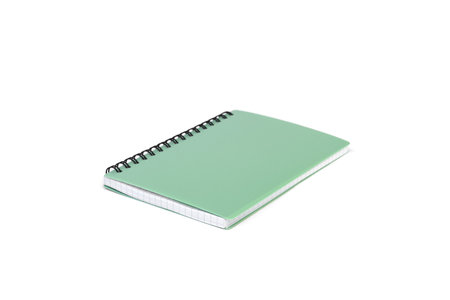 Office notepad isolated on white background.の写真素材