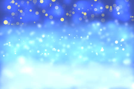 christmas snowy sky with stars ,abstract backgroundの写真素材