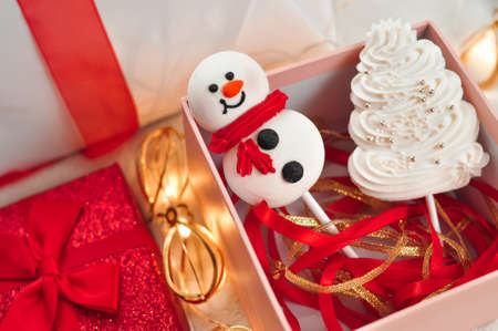 Christmas candies for children on holidays. High quality photoの写真素材