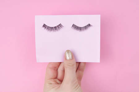 Page for inscription on pink background . High quality photoの写真素材
