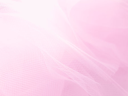 Soft pink tulle fabric background beautiful backdrop for text for textの写真素材