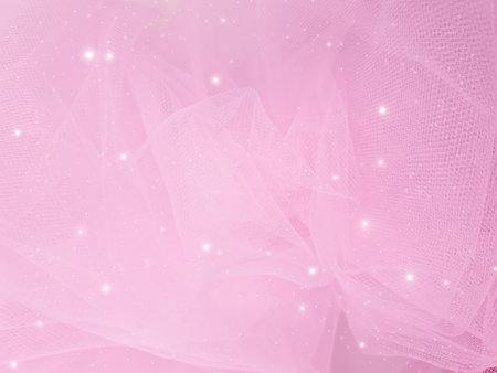 Soft pink tulle fabric background beautiful backdrop for text for textの写真素材