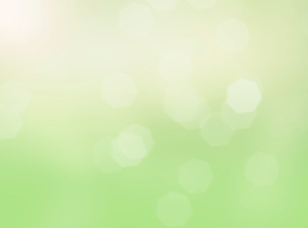 green bokeh natural background copy space for text.の写真素材