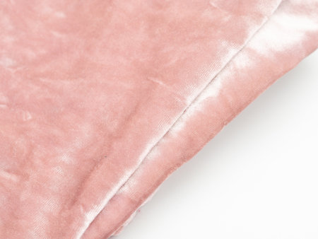 pink fabric cozy background copy space for text.の写真素材